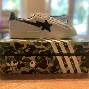 Adidas BAPE Superstar 80s Shelltoe BAPE size 8